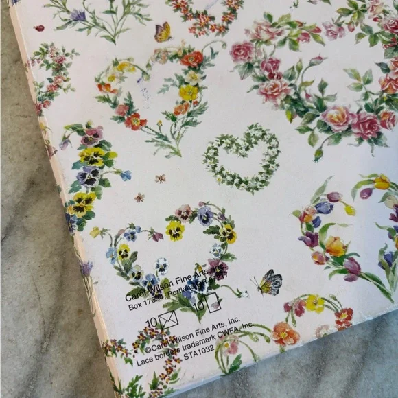 Carol Wilson decorative note card and  envelope portfolio stationary PARTIAL SET - Picture 2 of 7